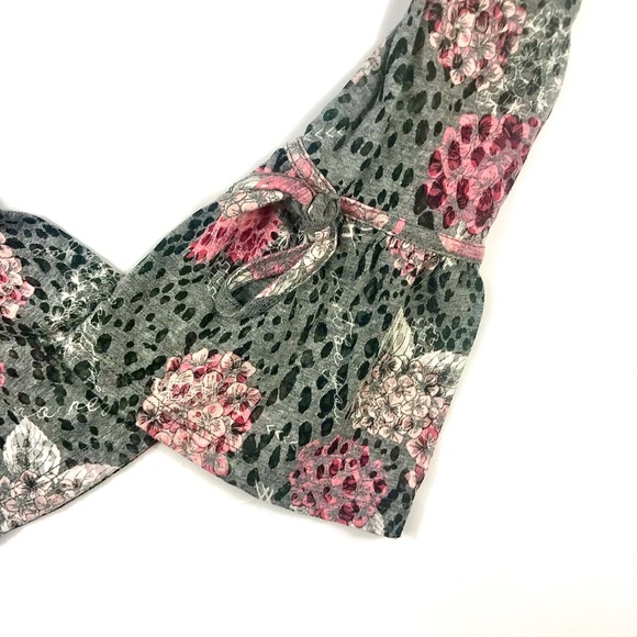 COLOURS OF THE WORLD Floral L/S Top, Size XS - Picture 8 of 8